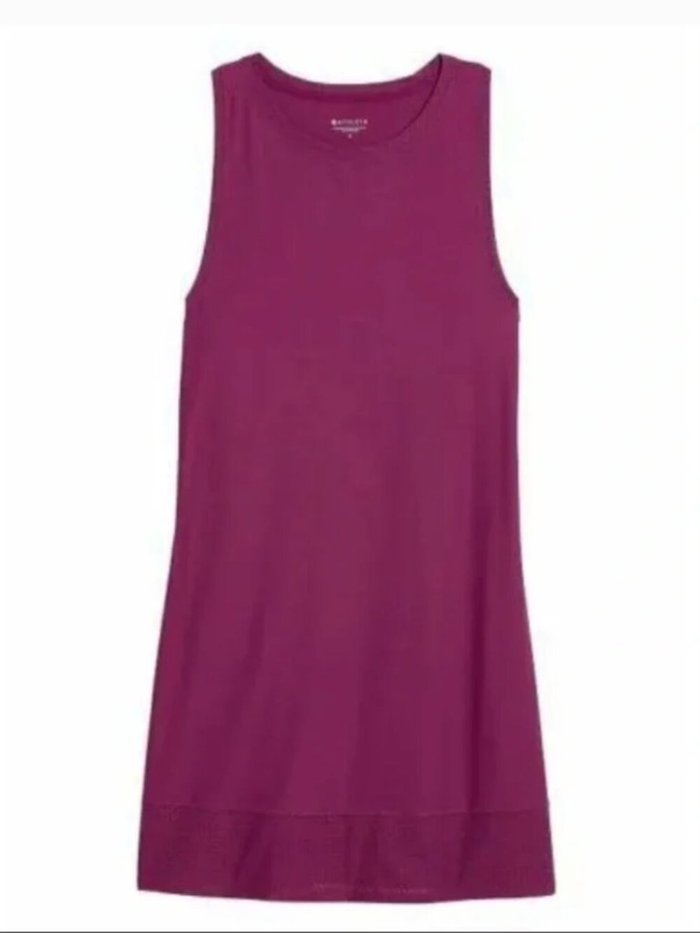 Athleta Pacifica II Dress Velvet Plum UPF 50+ Size L
